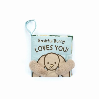 Jellycat Bashful Bunny Loves You Books Australia | 267853JLP